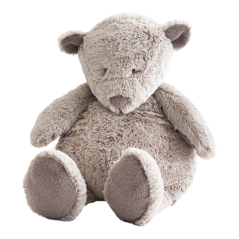  - noann lours - peluche xl marron clair 50 cm 